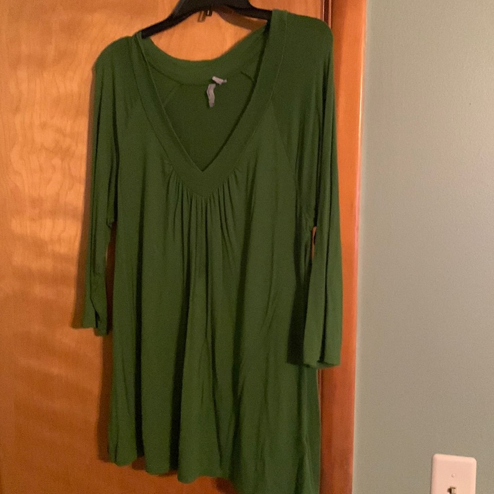 Green long sleeved shirt from Old Navy
